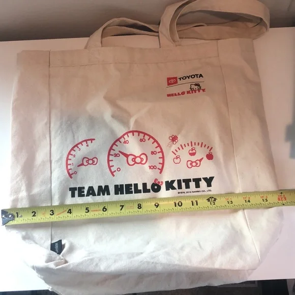 Hello Kitty X Toyota canvas tote bag - Picture 8 of 11